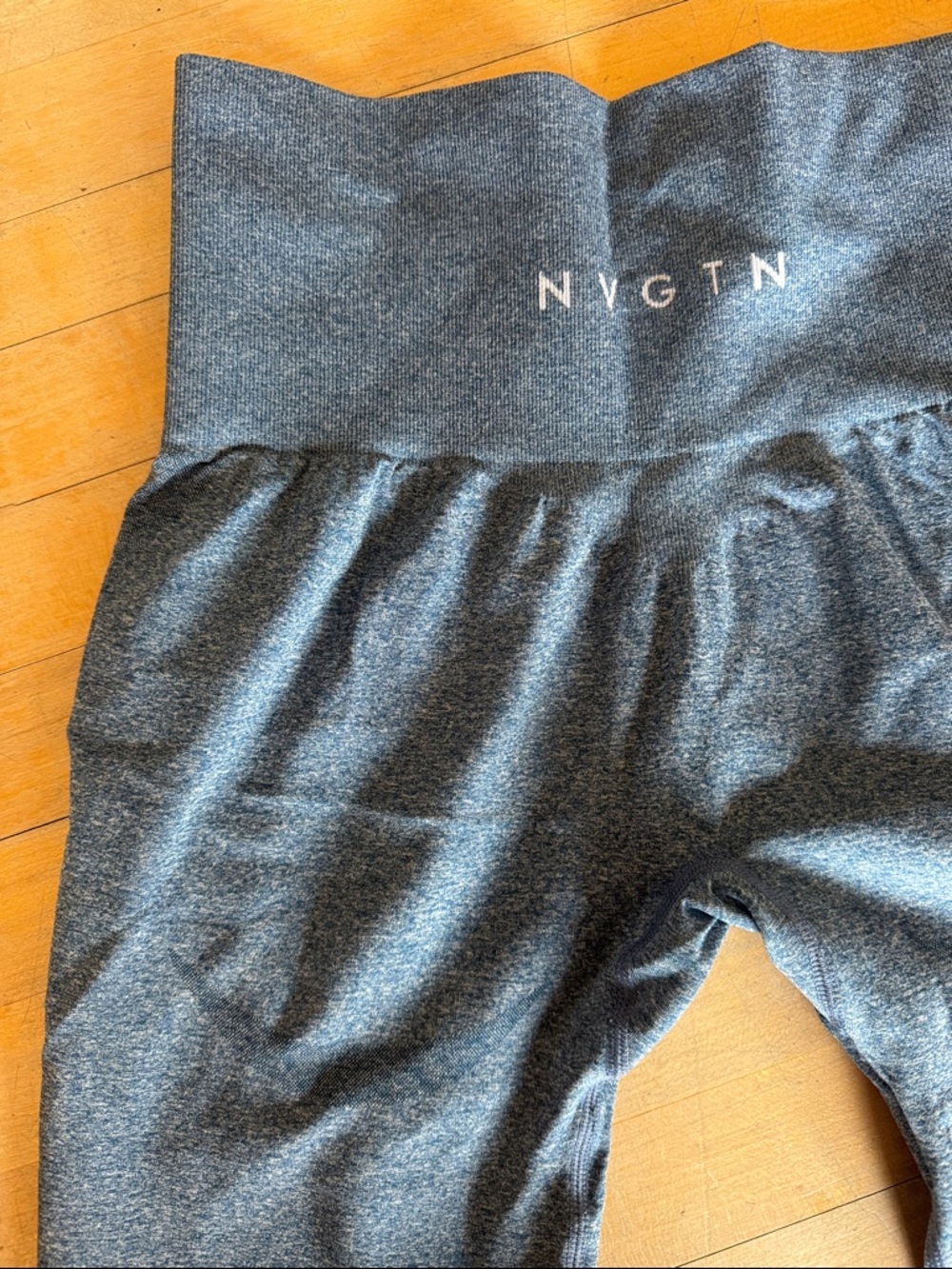 NVGTN High-Rise blue leggings